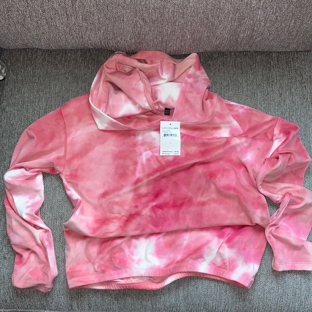 Girls cropped hoodie